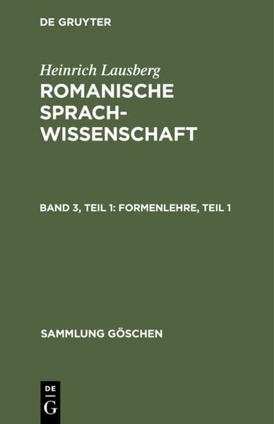 Produktbild: Formenlehre, Teil 1