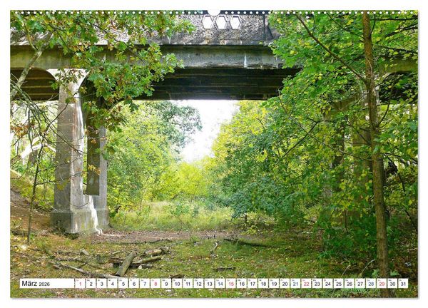 Produktbild: Die Karniner Bahn - Wiederaufbau vor dem Verkehrskollaps? (hochwertiger Premium Wandkalender 2026 DIN A2 quer), Kunstdruck in Hochglanz