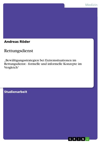Produktbild: Rettungsdienst
