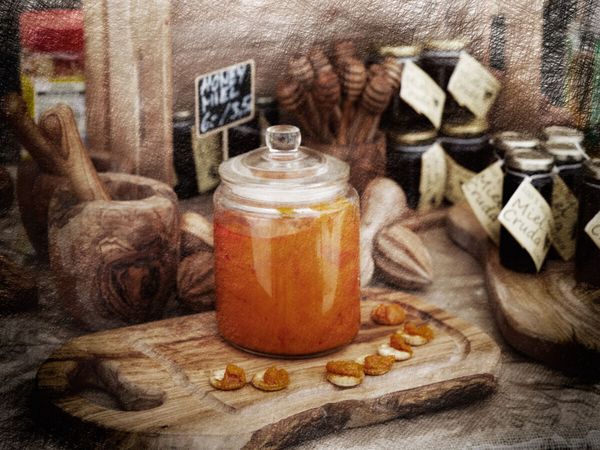 Produktbild: CALVENDO Puzzle Hausgemachte Marmelade | 1000 Teile Lege-Gr&ouml;&szlig;e 64x48cm Foto-Puzzle f&uuml;r gl&uuml;ckliche Stunden