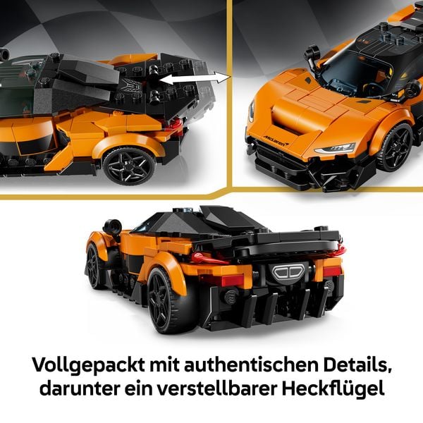 Produktbild: LEGO 77257 Speed Champions McLaren W1, Rennauto, Bauset mit Modellauto