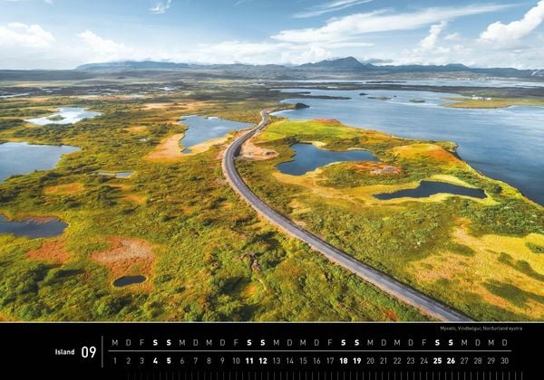Produktbild: Island Premiumkalender 2027