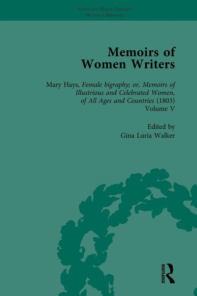 Produktbild: Memoirs of Women Writers, Part III vol 9
