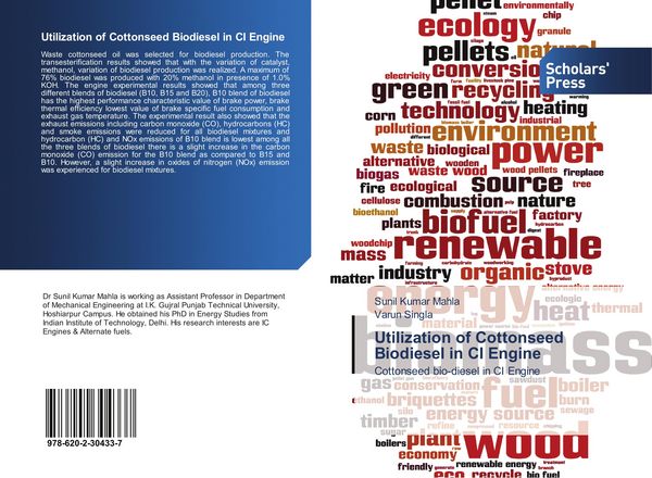 Produktbild: Utilization of Cottonseed Biodiesel in CI Engine