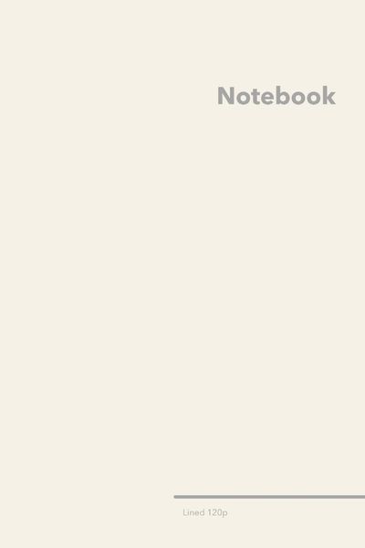 Produktbild: Lined College Ruled Notebook