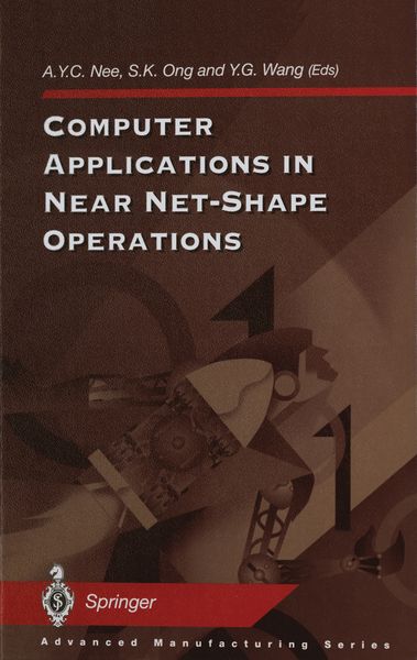 Produktbild: Computer Applications in Near Net-Shape Operations
