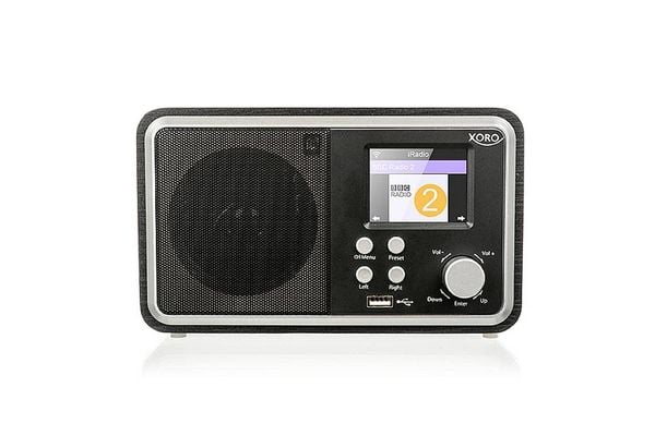 Xoro HMT 300 V2 Internet Tischradio Internet Bluetooth®, USB, WLAN, Internetradio Akku-Ladefunktion, Inkl. Fernbedienung