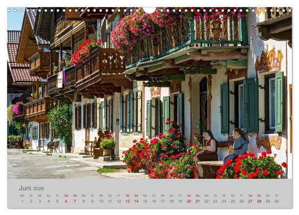 Produktbild: Garmisch-Partenkirchen Werdenfelser Land (Wandkalender 2026 DIN A3 quer), CALVENDO Monatskalender