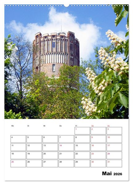 Produktbild: L&uuml;neburg, von der sch&ouml;nsten Seite (hochwertiger Premium Wandkalender 2026 DIN A2 hoch), Kunstdruck in Hochglanz