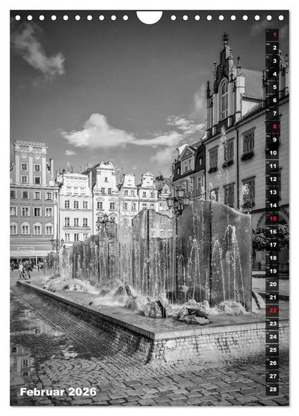 Produktbild: BRESLAU SCHWARZWEI&szlig; (Wandkalender 2026 DIN A4 hoch), CALVENDO Monatskalender