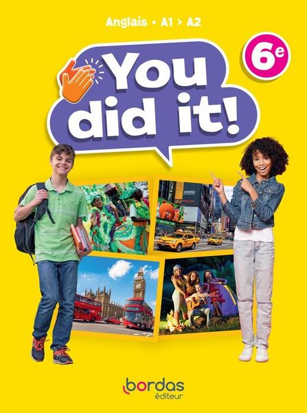 Produktbild: You did it ! 6e : anglais A1-A2