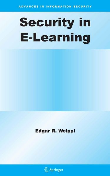 Produktbild: Security in E-Learning