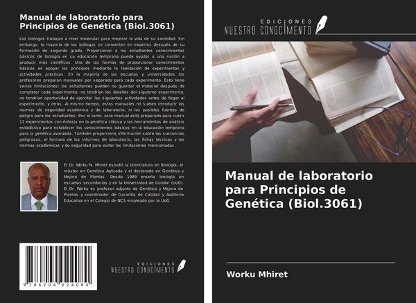 Produktbild: Manual de laboratorio para Principios de Gen&eacute;tica (Biol.3061)