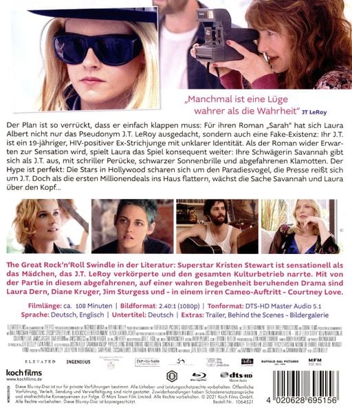 Produktbild: Zu sch&ouml;n um wahr zu sein - Die JT LeRoy Story