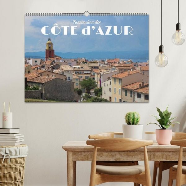 Produktbild: Faszination der C&ocirc;te d'Azur (Wandkalender 2026 DIN A2 quer), CALVENDO Monatskalender