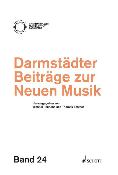 Produktbild: Darmst&auml;dter Beitr&auml;ge zur neuen Musik