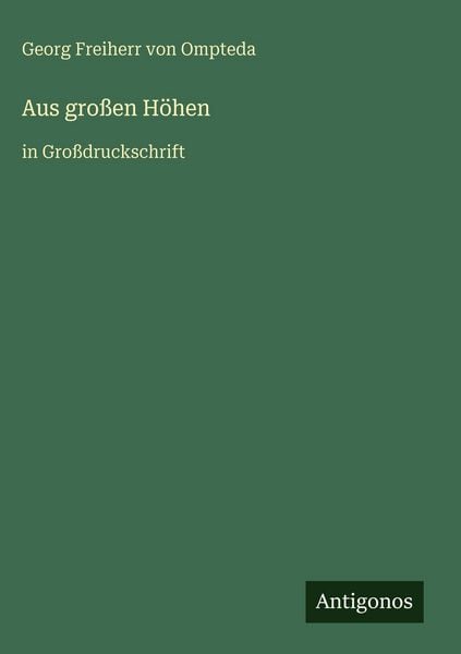 Produktbild: Aus gro&szlig;en H&ouml;hen