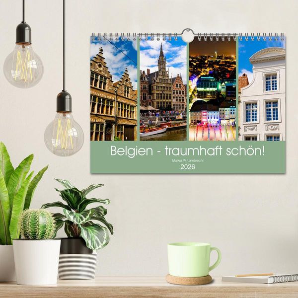 Produktbild: Belgien - traumhaft sch&ouml;n! (Wandkalender 2026 DIN A4 quer), CALVENDO Monatskalender