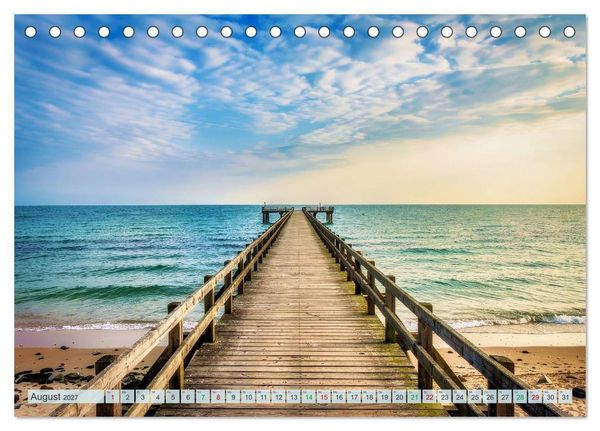 Produktbild: Ostsee Momente (Tischkalender 2027 DIN A5 quer), CALVENDO Monatskalender