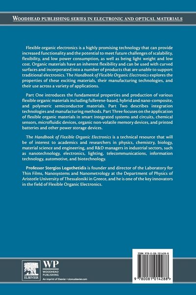 Produktbild: Handbook of Flexible Organic Electronics