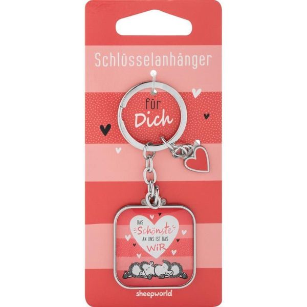 Schlüsselanhänger Motiv 'Das Schönste an uns'