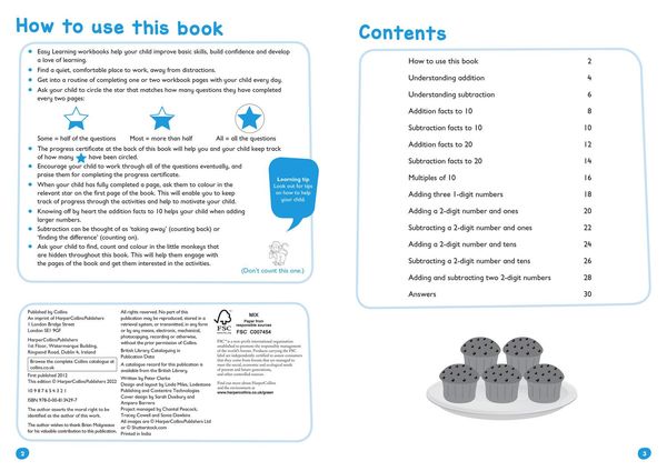 Produktbild: Addition and Subtraction Workbook Ages 5-7