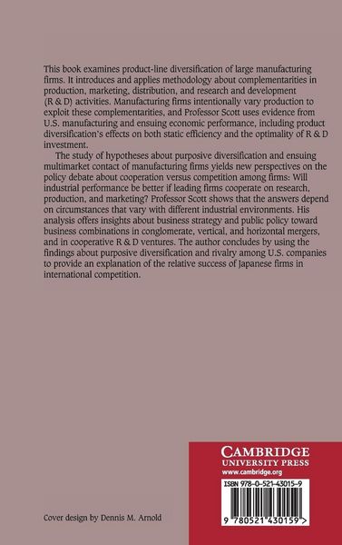 Produktbild: Purposive Diversification and Economic Performance