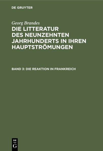 Produktbild: Die Reaktion in Frankreich