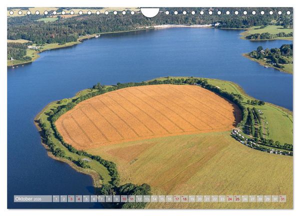 Produktbild: Vogtland - Farben einer Landschaft (Wandkalender 2026 DIN A4 quer), CALVENDO Monatskalender