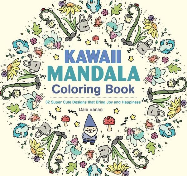 Produktbild: Kawaii Mandala Coloring Book