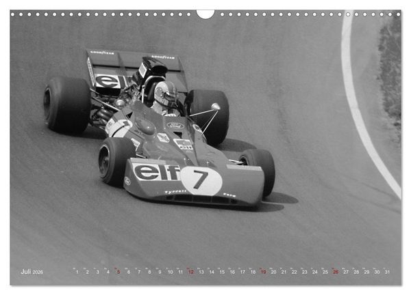Produktbild: Grand Prix - Formel-Rennen 1972-1977 (Wandkalender 2026 DIN A3 quer), CALVENDO Monatskalender