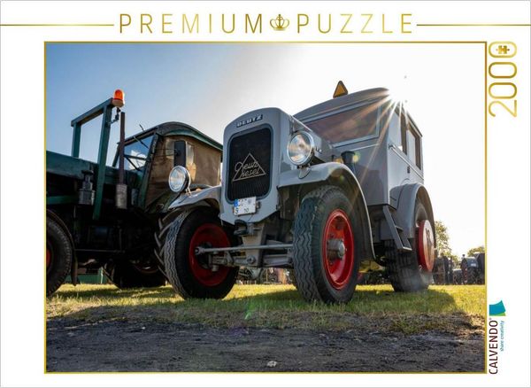 CALVENDO Puzzle Alte Technik ganz groß | 2000 Teile Lege-Größe 90 × 67 cm Foto-Puzzle für glückliche Stunden