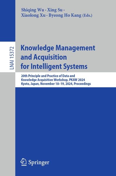 Produktbild: Knowledge Management and Acquisition for Intelligent Systems