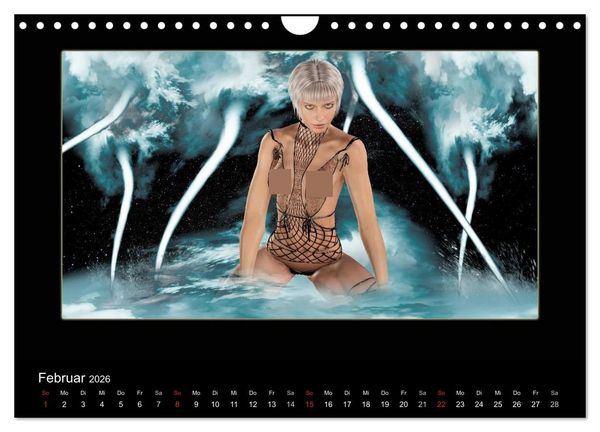 Produktbild: Digital Woman (Wandkalender 2026 DIN A4 quer), CALVENDO Monatskalender