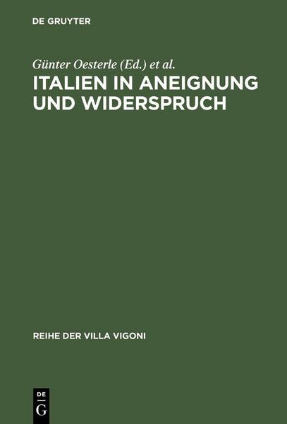 Produktbild: Italien in Aneignung und Widerspruch