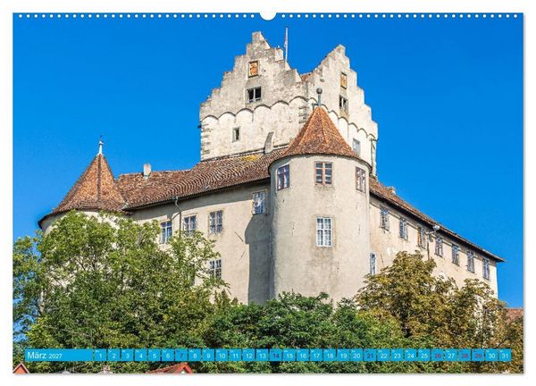 Produktbild: Meersburg - pittoreske Kleinstadt am Bodensee (hochwertiger Premium Wandkalender 2027 DIN A2 quer), Kunstdruck in Hochglanz