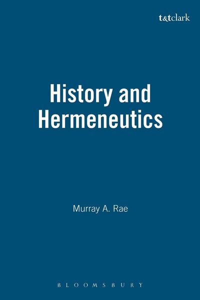 Produktbild: History and Hermeneutics