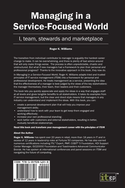 Produktbild: Managing in a Service-Focused World