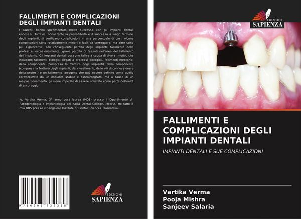 Produktbild: Fallimenti E Complicazioni Degli Impianti Dentali