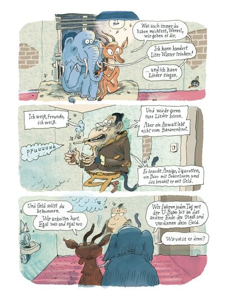 Produktbild: Herr Elefant und Frau Grau: Abflug