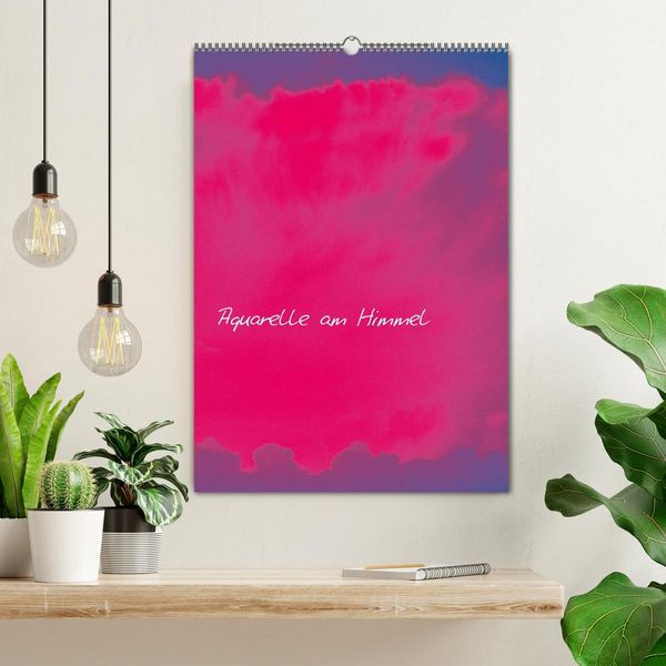 Produktbild: Aquarelle am Himmel (Wandkalender 2026 DIN A2 hoch), CALVENDO Monatskalender