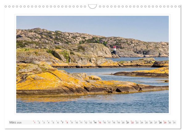 Produktbild: Bohusl&auml;n. K&auml;ring&ouml;n - Gullholmen - H&aring;ll&ouml; (Wandkalender 2026 DIN A3 quer), CALVENDO Monatskalender