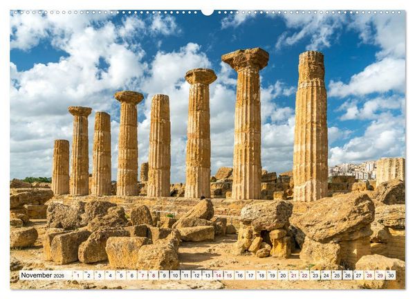 Produktbild: Italien - Sizilien (Wandkalender 2026 DIN A2 quer), CALVENDO Monatskalender