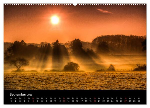 Produktbild: Vor der T&uuml;r mein l&auml;ndliches Ruhrgebiet (hochwertiger Premium Wandkalender 2026 DIN A2 quer), Kunstdruck in Hochglanz