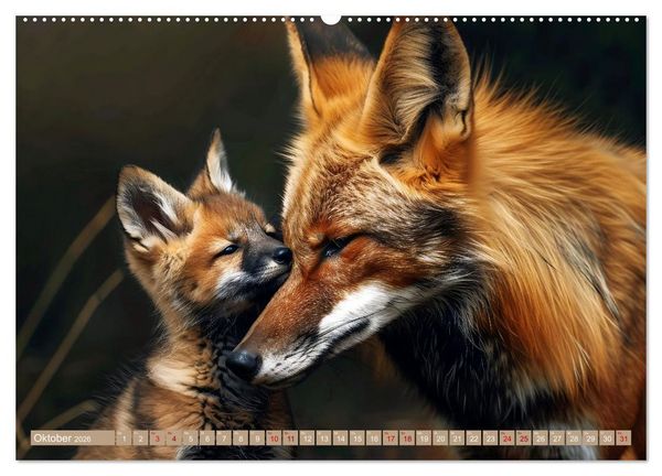 Produktbild: Tierkinder des S&uuml;dens (hochwertiger Premium Wandkalender 2026 DIN A2 quer), Kunstdruck in Hochglanz