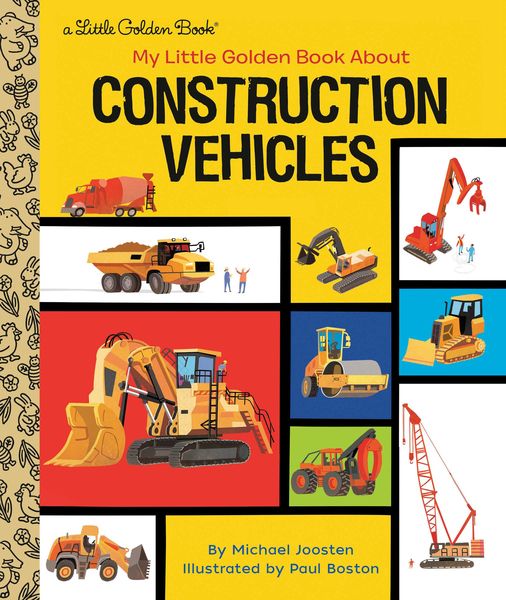 Produktbild: My Little Golden Book about Construction Vehicles