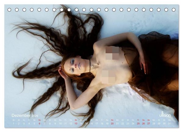 Produktbild: OPHELIA, sinnlich - mystisch - sehnsuchtsvoll (Tischkalender 2026 DIN A5 quer), CALVENDO Monatskalender