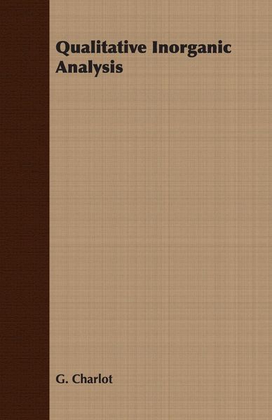 Produktbild: Qualitative Inorganic Analysis