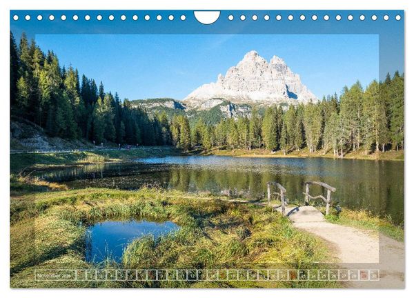 Produktbild: Bergerlebnis Dolomiten (Wandkalender 2026 DIN A4 quer), CALVENDO Monatskalender