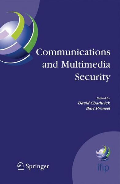 Produktbild: Communications and Multimedia Security